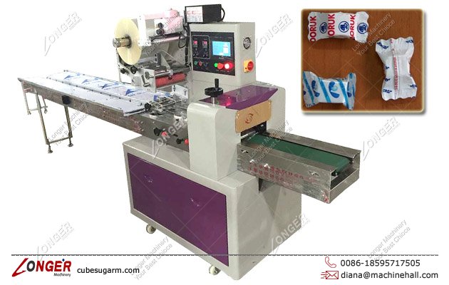 Pillow Type Cube Sugar Packing Machi