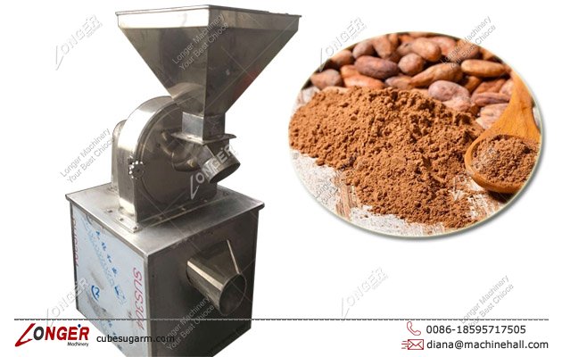 Industrial Cocoa Powder Grinder Machine